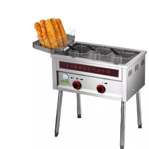 대용량 튀김기 대형 강정 행사장 전기 야시장 실외용 노점