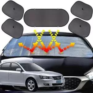 NF쏘나타 햇빛가리개 6종세트 차박용품 차량햇빛가리개 자동차커버 차량용햇빛가리개