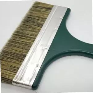 납작 붓 작업용 플라스틱 손잡이 도배용 벽지 페인트 솔 수채화