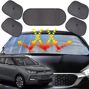 티볼리아머 햇빛가리개 6종세트 차박용품 차량햇빛가리개 자동차커버 차량용햇빛가리개