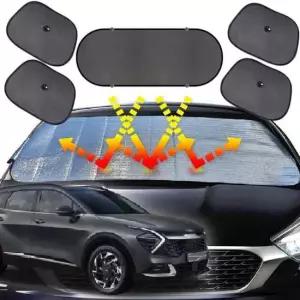 스포티지NQ5 햇빛가리개 6종세트 차박용품 차량햇빛가리개 자동차커버 차량용햇빛가리개