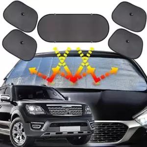 더뉴모하비 햇빛가리개 6종세트 차박용품 차량햇빛가리개 자동차커버 차량용햇빛가리개