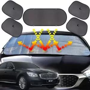 더K9 햇빛가리개 6종세트 차박용품 차량햇빛가리개 자동차커버 차량용햇빛가리개