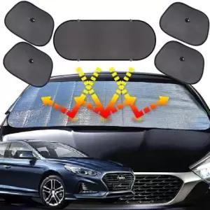 쏘나타뉴라이즈 햇빛가리개 6종세트 차박용품 차량햇빛가리개 자동차커버 차량용햇빛가리개