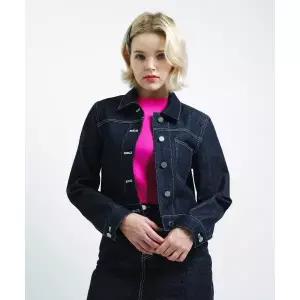 브랜드정품 솔트앤초콜릿 SALT AND CHOCOLATE SAC 논페이드 데님 자켓 진청 4W231D002 122753