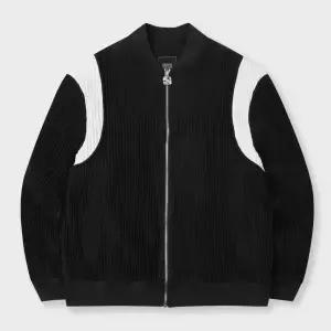 [롯데백화점]본 플리츠 슬라이더 바시티 자켓 BN4SJP440BK