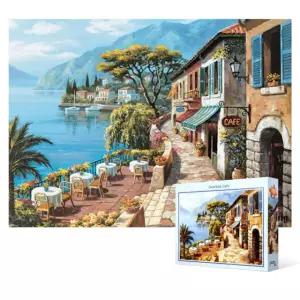 1000피스 만들기 액자 2 천 조각 오버룩 카페 JW2661F9