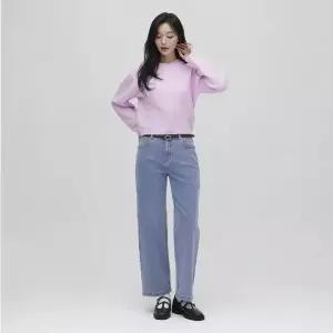 플라스틱아일랜드 BEIGE 릴렉스 레귤러핏 데님 팬츠 PS7DP201 923802