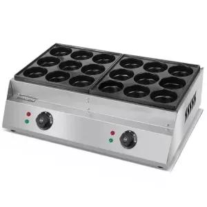 업소용 전기 햄버거 기계 계란빵 메이커 조리기 간식 팬 몰드 멀티 조리장비