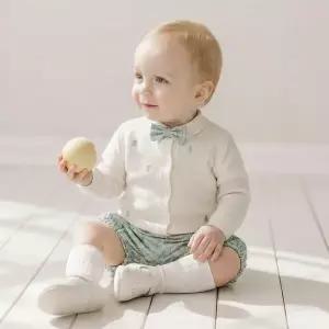 [롯데백화점]아가방 안토체크상하세트(양말)(MINT) 01T123009