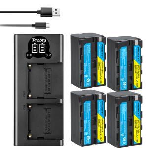 5200mAh NP-F770 NP np f750 배터리 + LED 소니 F960