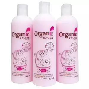 오가닉 고양이샴푸 어린고양이용 500ml 3통