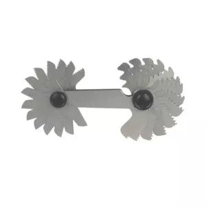 블루텍-피치게이지 BDPG52 0.25-6.0mm 4-62산( ) (1EA)측정 업용 측정용 공업용 나사수 볼트 너트