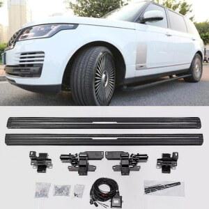 발판, 2022용 2013 스텝, 바 사이드 보그 L405 전동 랜드로버 너프 레인지로버 접이식 자동