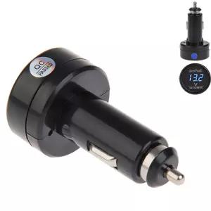 SCG-26 차량용 시거잭 볼트메타 게이지 전압체크용케이블 챠용연결 용USB 플러그 용포트 시거 소켓 용충전