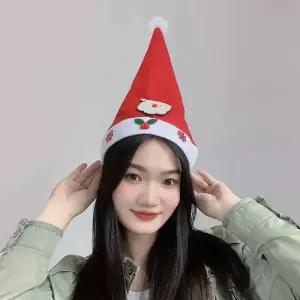 [하프클럽/골피아]스마일 산타모자 크리스마스 산타복장 코스튬