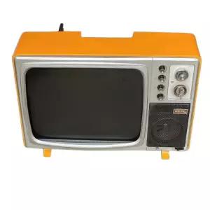 TV 카메라 송출세트 아날로그 포토존 촬영 셋톱박스 구식 화면