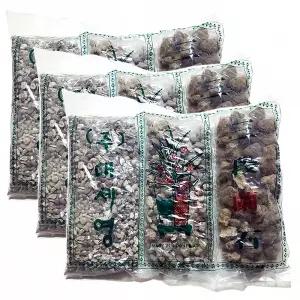 배수 좋은 난석 서양난 마감재 대형 3개 재료 돌 식물 외부 장식 소품 마감 난초 화초