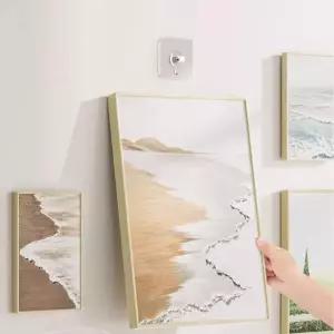 공벽 나사 무타공시계액자그림 고리 강력무타공벽후크고리 붙이는나사투명스티커