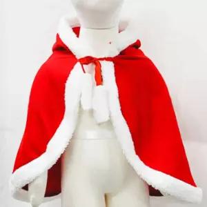 크리스마스 어린이 산타 후드 망토 어린이산타망토