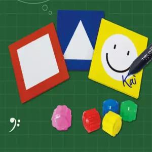 딱지 공기놀이 세트 딱지치기종이