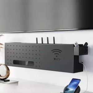 공유기정리함 셋탑박스수납 케이블정리 벽걸이수납함 콘센트가리개 모던인테리어