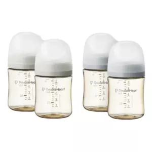 더블하트 신생아 젖병 트윈팩 160mlX2 출산 축하 준비 BNA