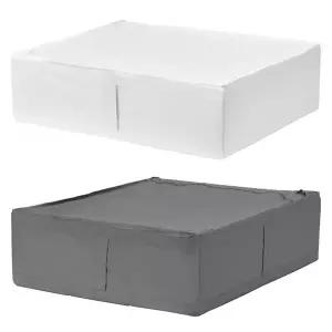 [이케아] SKUBB 스쿠브 수납박스 중형 65x53x19cm 패브릭박스 침대밑수납함 의류정리함 보관함