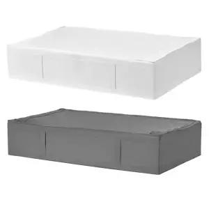 [이케아] SKUBB 스쿠브 수납박스 대형 90x53x19cm 패브릭박스 침대밑수납함 의류정리함 보관함