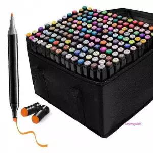 트윈 168색 미술 싸인펜 마카펜 드로잉펜 양쪽nop252