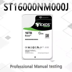 Seagate Exos ST16000NM000J X18 16TB SATA 7200rpm 엔터프라이즈 256MB HDD 3.5 인치 하드 드라이브 리퍼