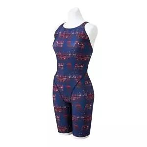 [셀러허브 스포츠레저]미즈노 여자 반전신 수영복 5부 D283452 아쿠아로빅