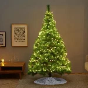 [하프클럽/하우쎈스]크리스마스트리 로엔그린 반자동 솔트리 120cm~210cm - 4size