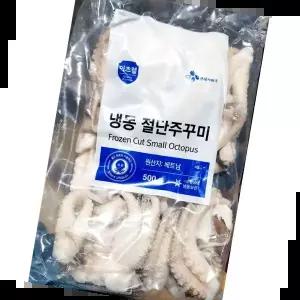 냉동수산물 절단주꾸미(FO L 절단쭈구미 주꾸미 500g)