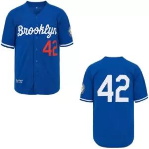 유스 블랙 레전드 야구 유니폼 42 빈티지 자수 레트로 힙합 스티치