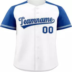 KXK 커스텀 야구 유니폼 버튼 다운 반팔 셔츠 맞춤 스티치 / 이름 번호 인쇄 /청소년용