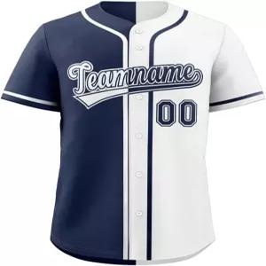 KXK 커스텀 스플릿 야구 유니폼 버튼 다운 셔츠 스포츠 개인 맞춤 스티치 이름 번호 /여성 /소년