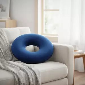 치질완화용 메모리폼도넛쿠션 임산부방석 압력완화 통기성 사무실의자