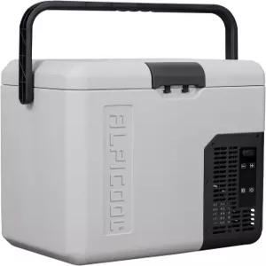 낚시 캠핑 RV 트럭 보트용 알피쿨 P18 휴대용 냉장고 12볼트 자동차 19쿼트 냉동고12/24V DC