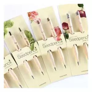 2개입 몽당 꿈쟁이 재미있는 식물 씨앗연필 씨앗심기 화분