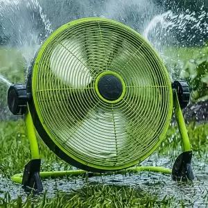 대용량배터리 무선선풍기 16인치 캠핑선풍기 캠핑용선풍기 공업용 업소용 bldc 모터 1회충전 28시간사용