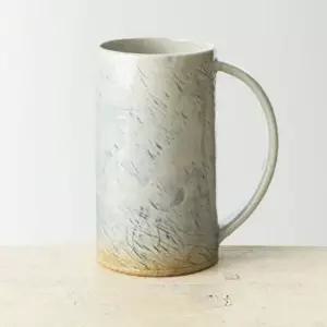 이천도자기 수묵 일자 롱 머그 도자기 컵 물잔 도자기잔 도자기컵 도자기머그 머그잔