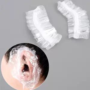 100P 귀 비닐 커버 음악 장갑 귀마개 방음 베개 블라인드 조명 스피커 솜털 기타