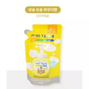 유아피부보호 아기손세정제 거품비누 손소독제 아이깨끗해(리필 200ml) 파우더향 유아핸드워시