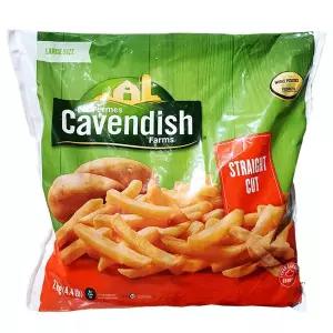 캐빈디쉬 스트레이트컷 감자튀김 2kg아이스박스포장 900409 , 1개입