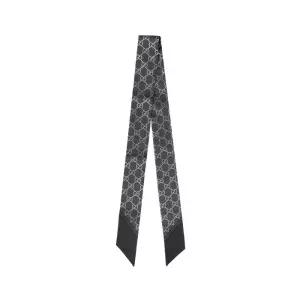 [롯데백화점]구찌 프린트 실크 리본 여성 스카프 / 812250-3G001-1060