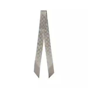 [롯데백화점]구찌 프린트 실크 리본 여성 스카프 / 812250-3G001-1900
