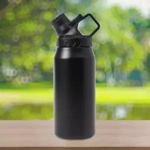 [하프클럽/골피아]위드미 이중스텐 보온병(750ml) (블랙) 캠핑 보냉병