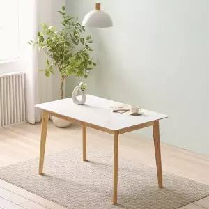 [디자이너스룸]쉐리 원목식탁 세라믹 4인용 식탁 1200