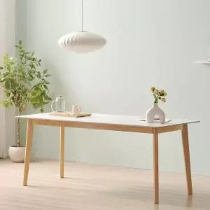 [디자이너스룸]쉐리 원목식탁 세라믹 6인용 식탁 1800